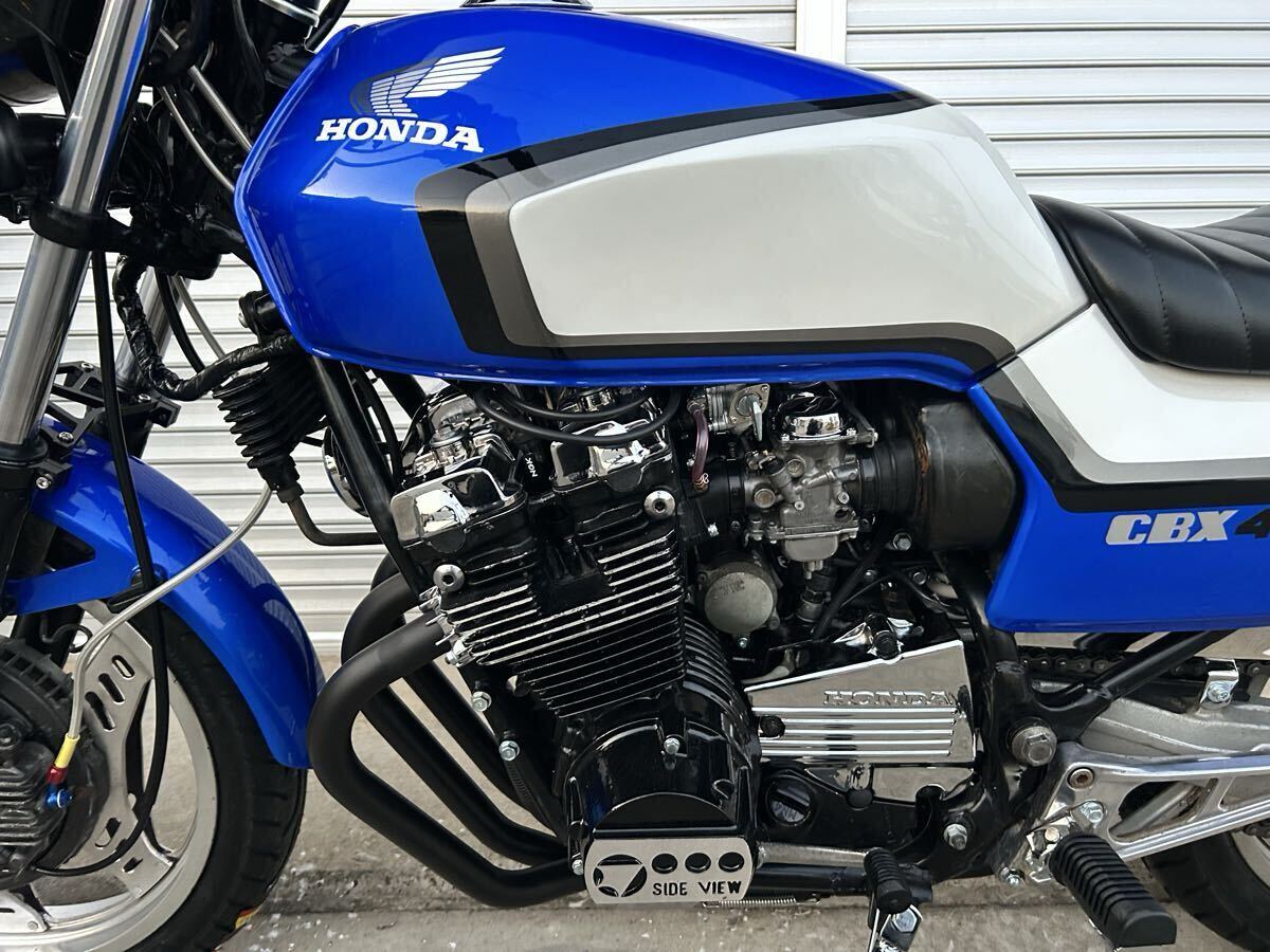 国内物 CBX400F レストア車輌 2年車検付き エンジンOH済み ガニマタブレッド 検/CBX550F CBR400F Z400J XJ400 GS400 CB250T_画像7