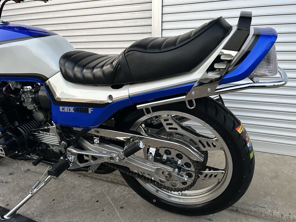 国内物 CBX400F レストア車輌 2年車検付き エンジンOH済み ガニマタブレッド 検/CBX550F CBR400F Z400J XJ400 GS400 CB250T_画像8
