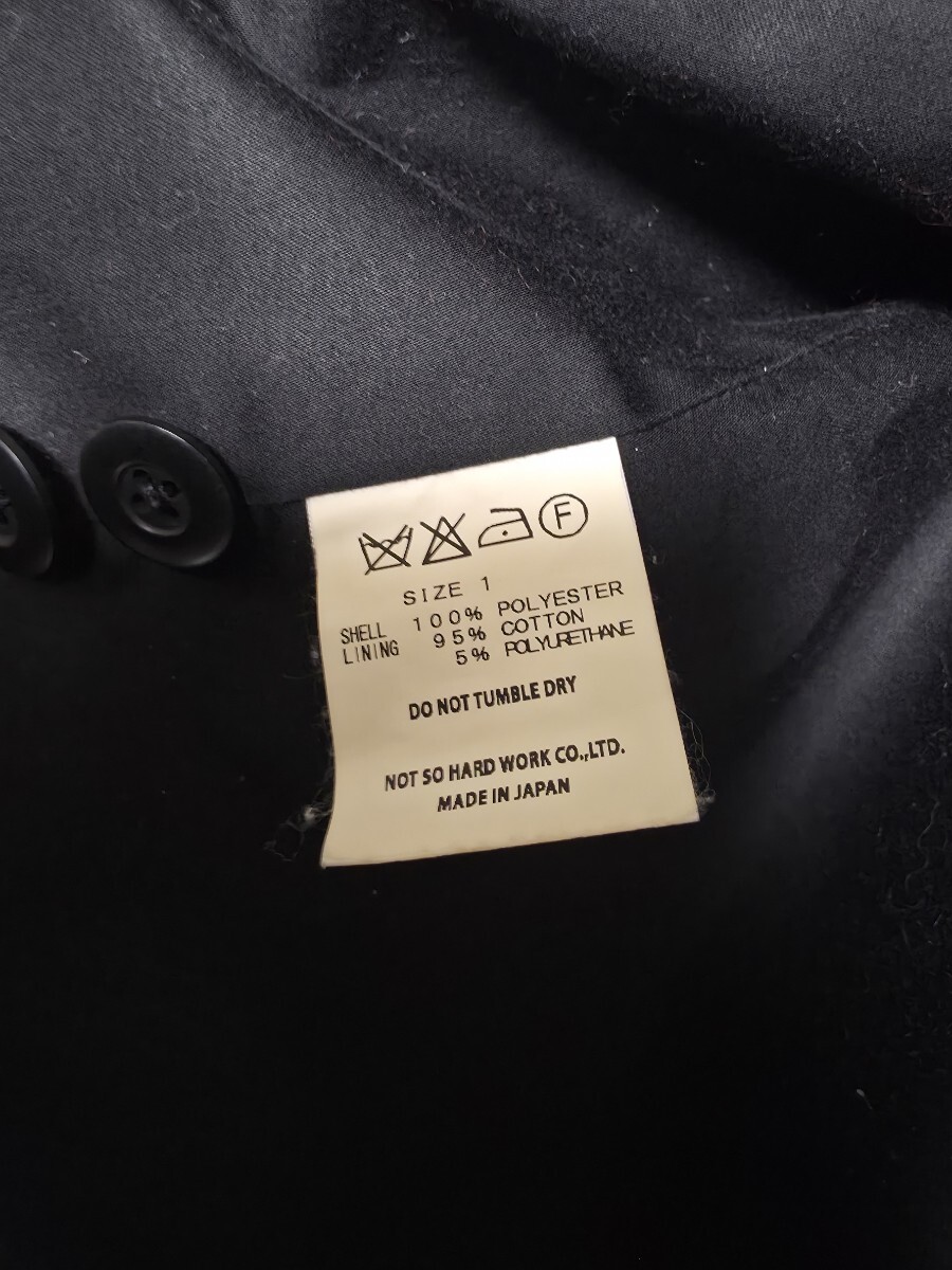 【定価68250円】ts(s) Fireman Jacket ファイヤーマンジャケット ティーエスエス ミリタリー ブラック_画像10