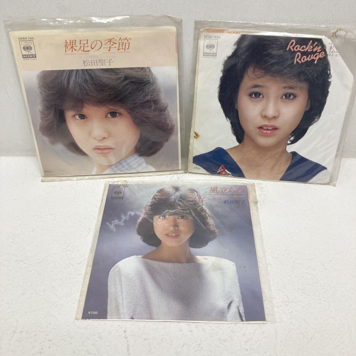 I1208E3 суммировать * Matsuda Seiko EP запись 21 шт комплект Японская музыка Showa идол синий .../.. балкон / небо страна. kis/.. бриллиант др. 