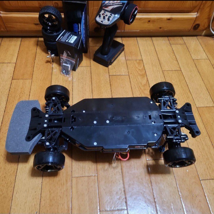 タミヤ ドリフト ラジコン フルセット　TT02　ボディ　なし　　　　　TT01 動画あり 即決《送料無料》 タミヤ ドリフト ラジコン フルセット TT02