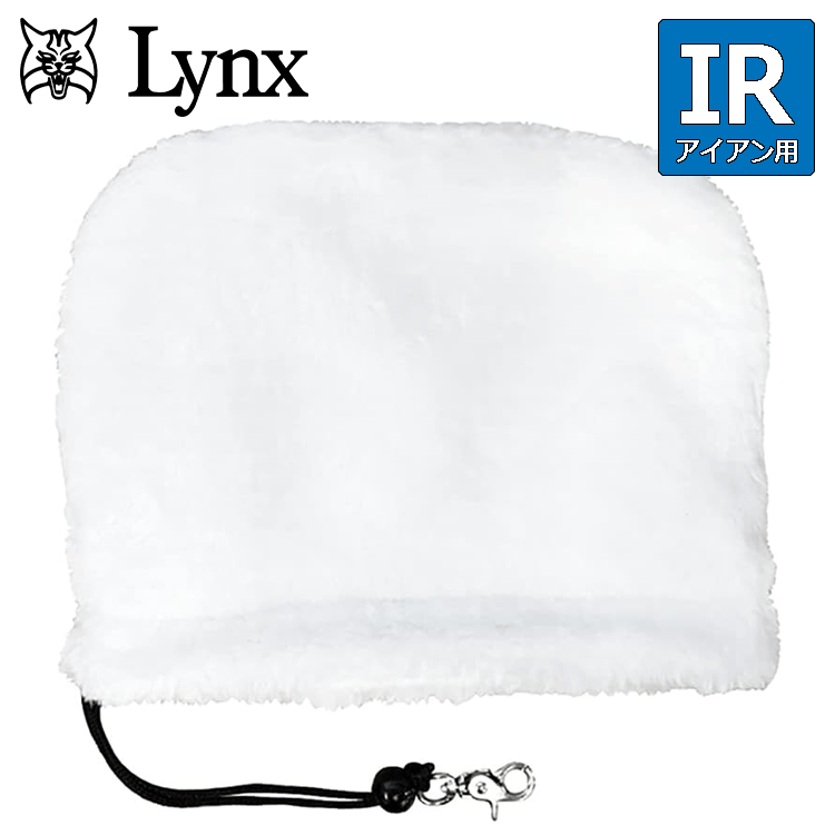 Lynx　No Logo Iron Hood【リンクス】【ノーロゴ】【ボア】【アイアンフード】【アイアンカバー】【ホワイト】【HeadCover】_画像1