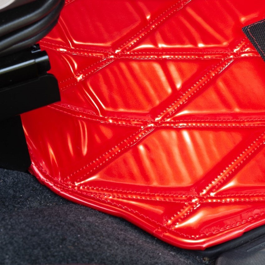 [MIYABI/ подлинный месяц свет ] коврик на пол / темно-синий * saec 17 Ranger стандарт H29/5~ водительское сиденье + пассажирское сиденье комплект (H021-01)