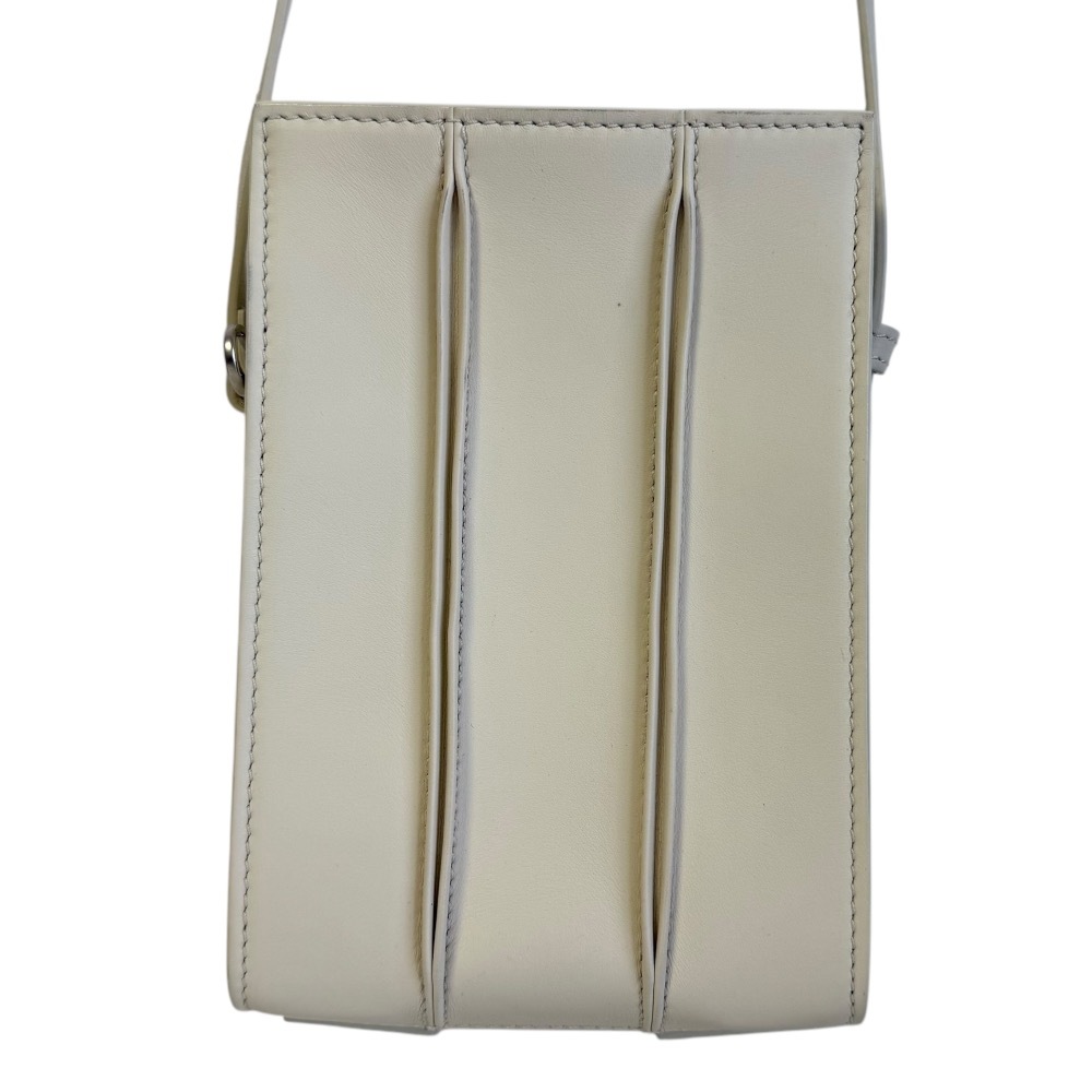  прекрасный товар MaxMara Max Mara ho i Tony nano кожа сумка на плечо слоновая кость 