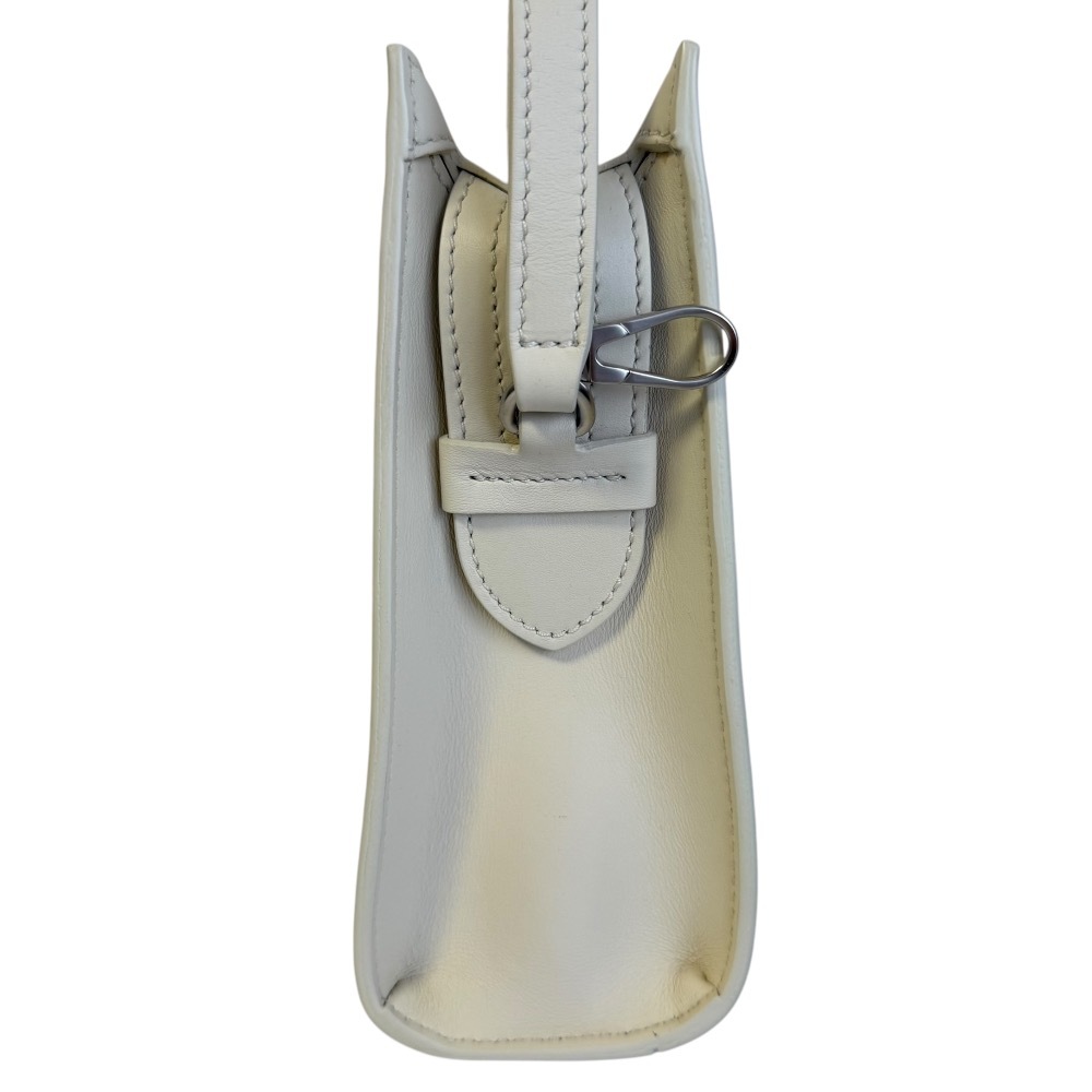  прекрасный товар MaxMara Max Mara ho i Tony nano кожа сумка на плечо слоновая кость 