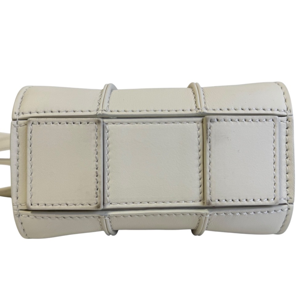  прекрасный товар MaxMara Max Mara ho i Tony nano кожа сумка на плечо слоновая кость 