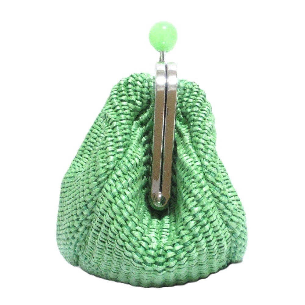  как новый 25SS Max Mara WEEKEND Max Mara we k end PALMAS Pal форель pa стойка chi-no камыш .2WAY клатч зеленый 