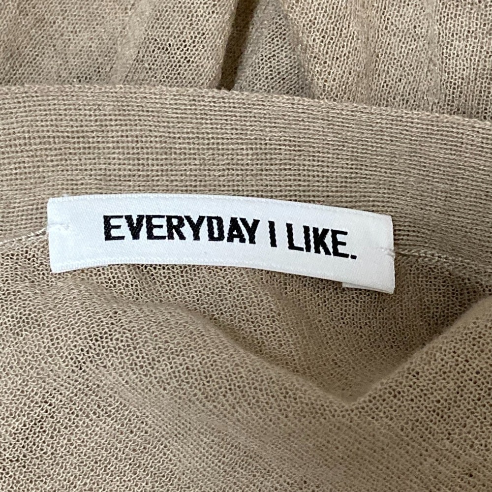  прекрасный товар 24SS EVERYDAY I LIKE Every tei Islay ik Deuxieme Classe VOILE V шея кардиган мокка 