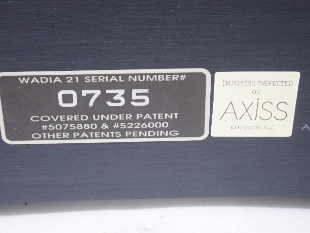 Wadia Wadia CD плеер Wadia21 утиль ∩ 7427E-2