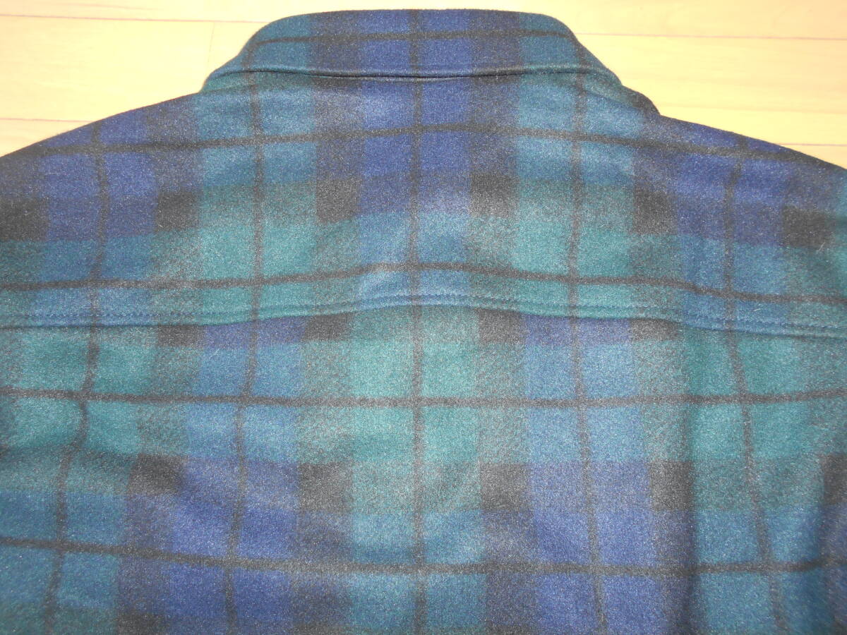 【特別価格】★未使用品★UNIQLO no.311-439811 ブラックウォッチチェック オーバーシャツジャケット ★紺＆緑size３XL★_画像8