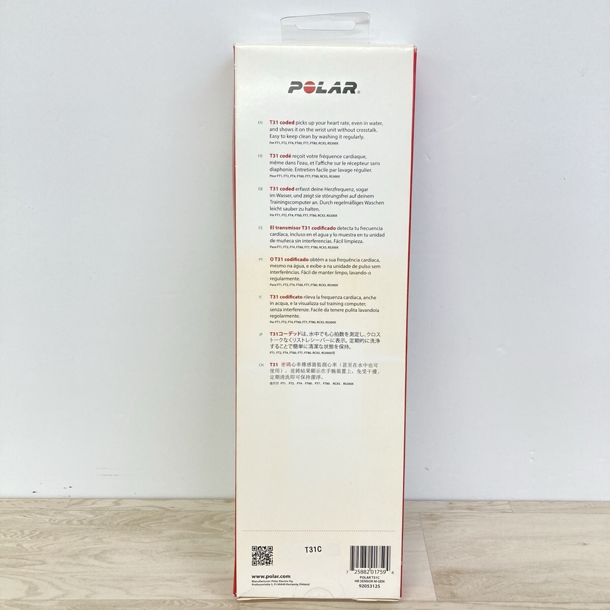  нераспечатанный товар POLAR polar T31 CODED TRANSMITTER передатчик сердце . сенсор наручные часы type [H0732]