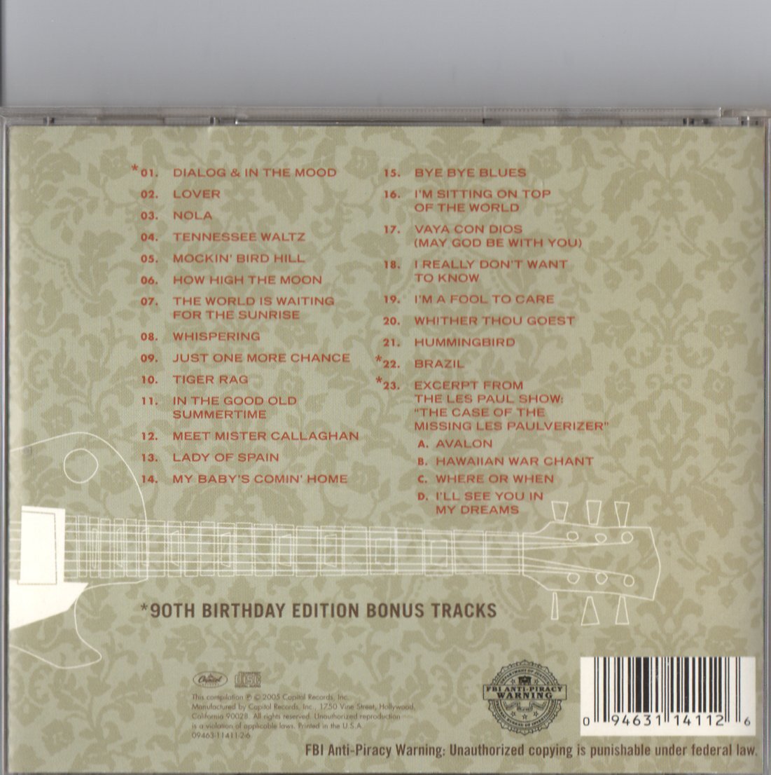 Les Paul with Mary Ford /傑作ベスト/モンド、ラウンジ、オールディーズ_画像2