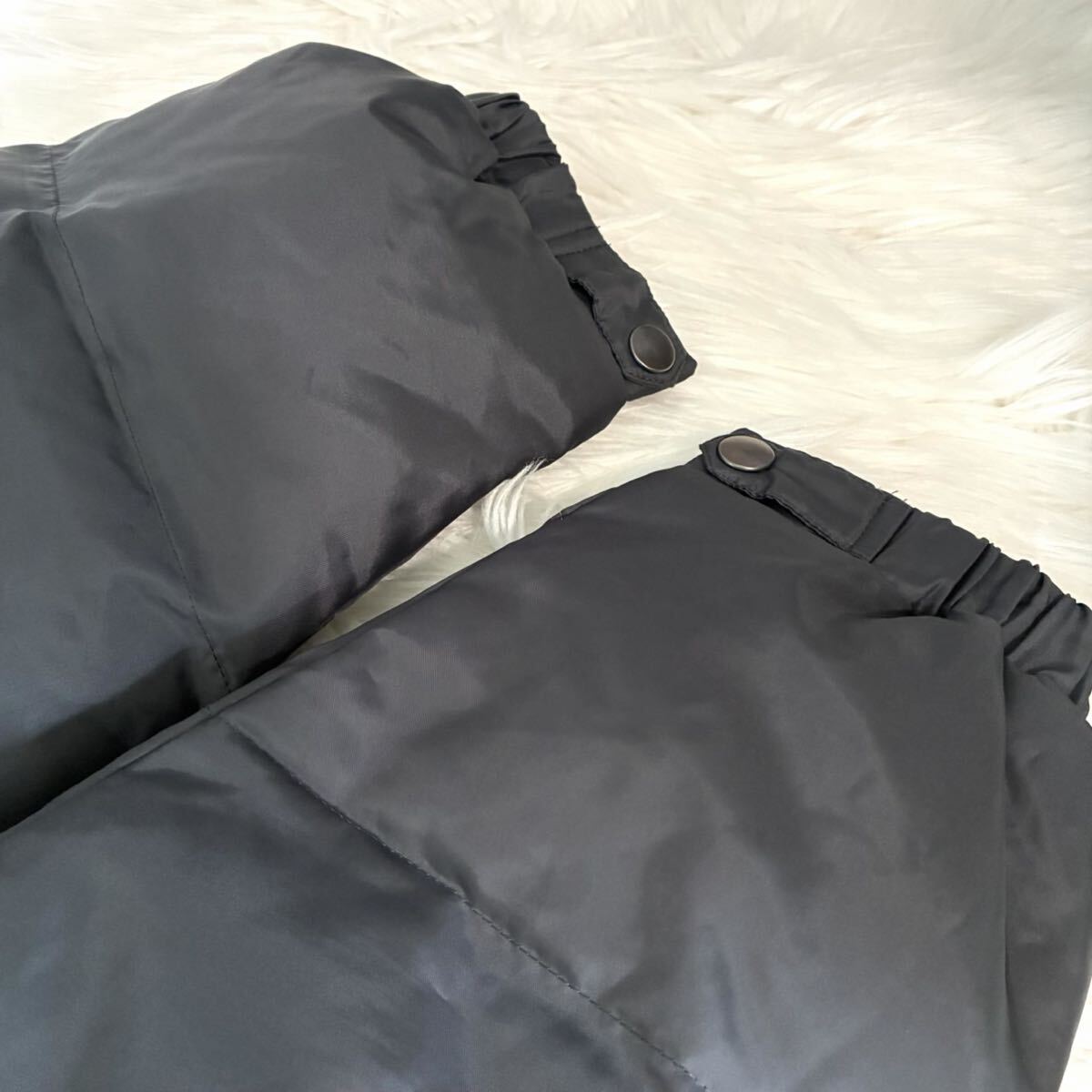 ASICS down bench пальто длинный L размер черный 