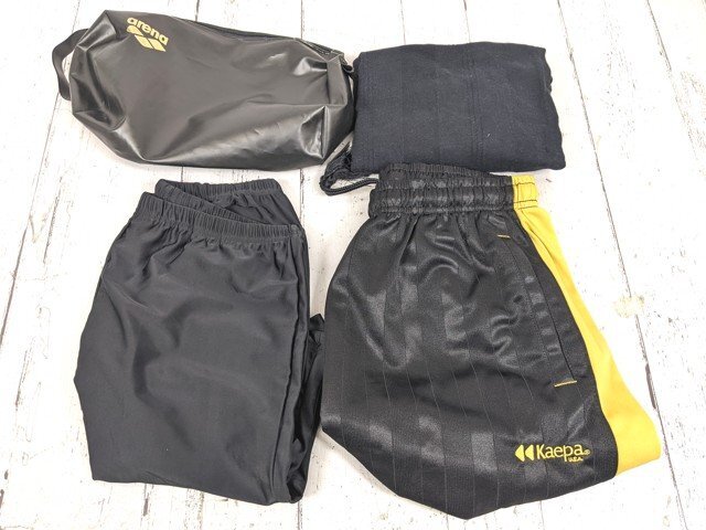 【11yt088】スポーツウエア メンズ使用 Kaepa ハーフパンツ◆arena インナーパンツ◆タンクトップ◆サイズL◆T2815♪_画像1