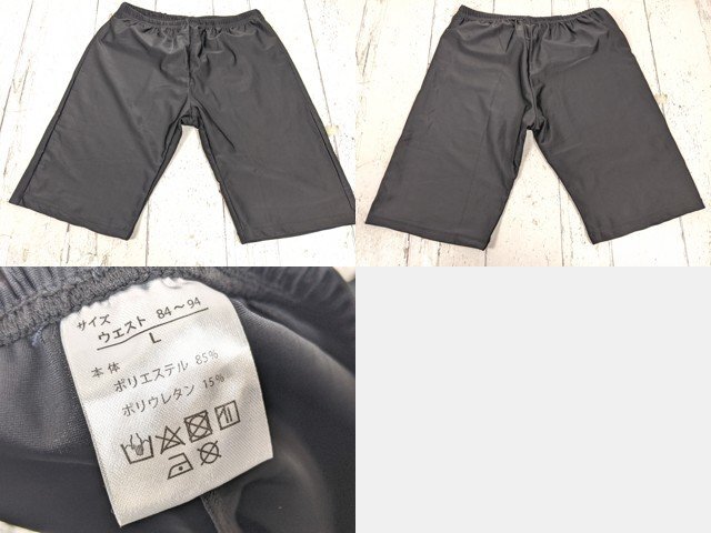 【11yt088】スポーツウエア メンズ使用 Kaepa ハーフパンツ◆arena インナーパンツ◆タンクトップ◆サイズL◆T2815♪_画像5