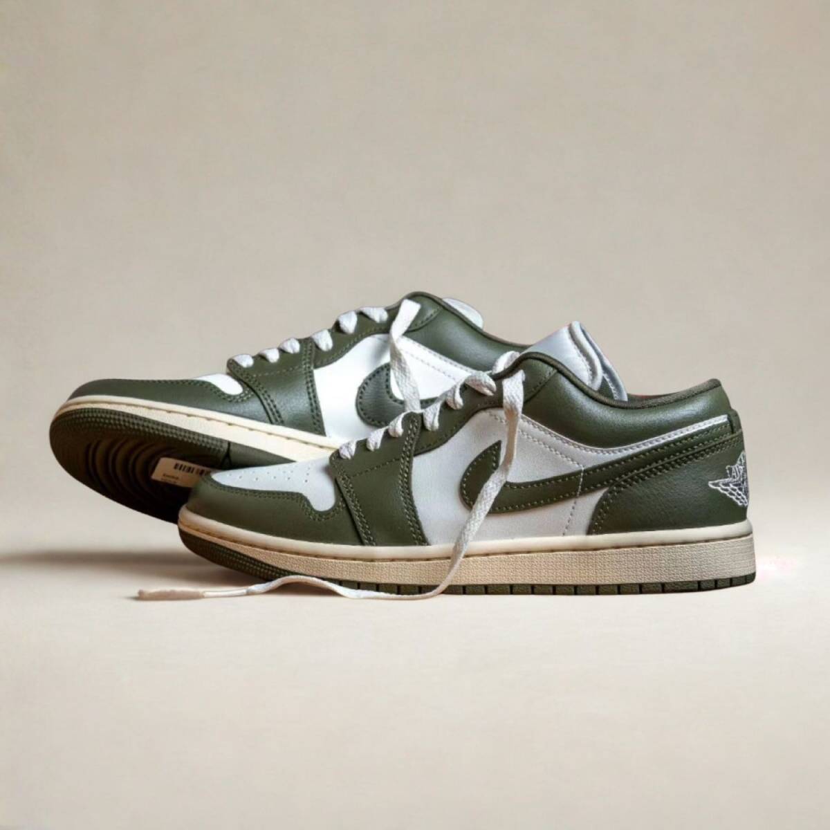 * модель лот * новый товар мужской 28.0cm Jordan бренд воздушный Jordan 1 LOW оливковый Air установка высокого уровня материалы Nike Nike W AIR JORDAN