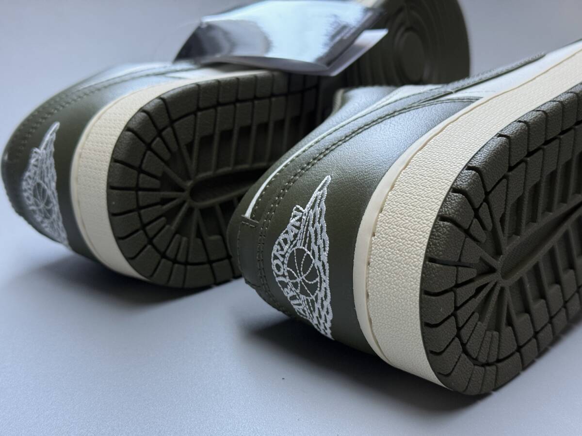 * модель лот * новый товар мужской 28.0cm Jordan бренд воздушный Jordan 1 LOW оливковый Air установка высокого уровня материалы Nike Nike W AIR JORDAN