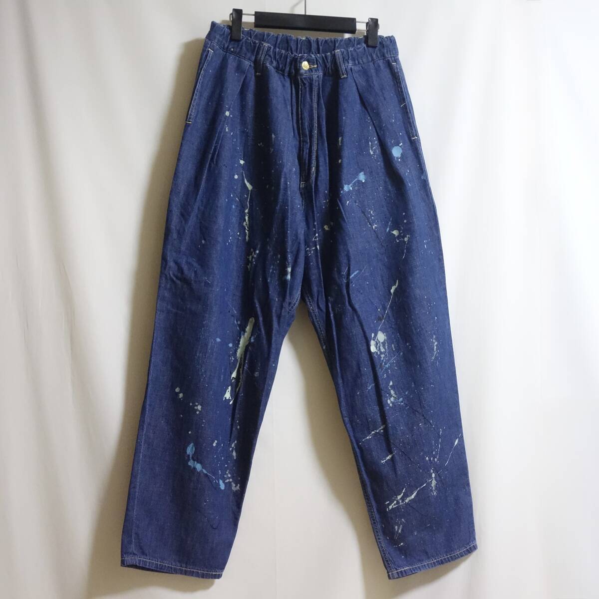 [18AW Lee × mercibeaucoup mercibeacoup обезьяна L легкий брюки L] краска обработка MB83FF937 Right on s Denim брюки 