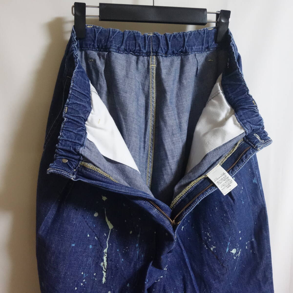 [18AW Lee × mercibeaucoup mercibeacoup обезьяна L легкий брюки L] краска обработка MB83FF937 Right on s Denim брюки 