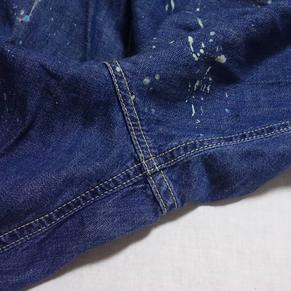 [18AW Lee × mercibeaucoup mercibeacoup обезьяна L легкий брюки L] краска обработка MB83FF937 Right on s Denim брюки 