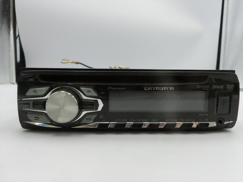 T[6a-79][80 размер ]^ Pioneer Carozzeria Car Audio DVH-570/ с руководством пользователя / б/у товар /* царапина * загрязнения * наружная коробка царапина иметь 