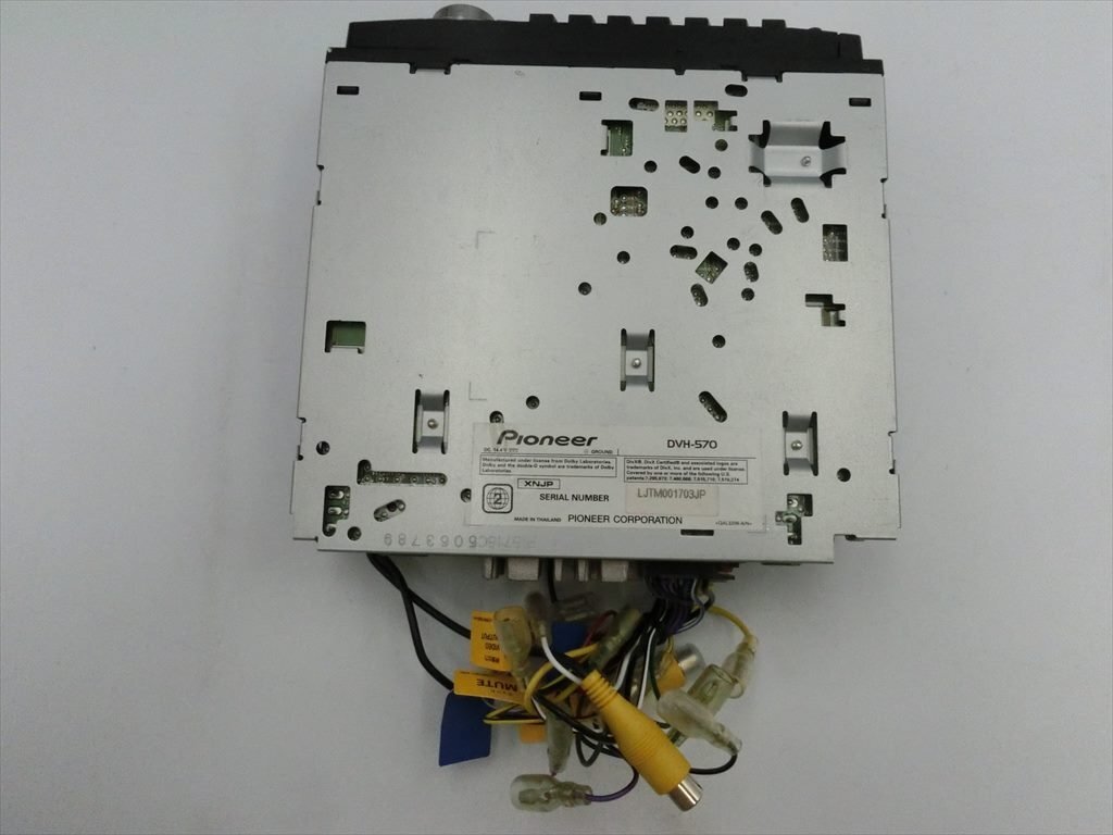 T[6a-79][80 размер ]^ Pioneer Carozzeria Car Audio DVH-570/ с руководством пользователя / б/у товар /* царапина * загрязнения * наружная коробка царапина иметь 