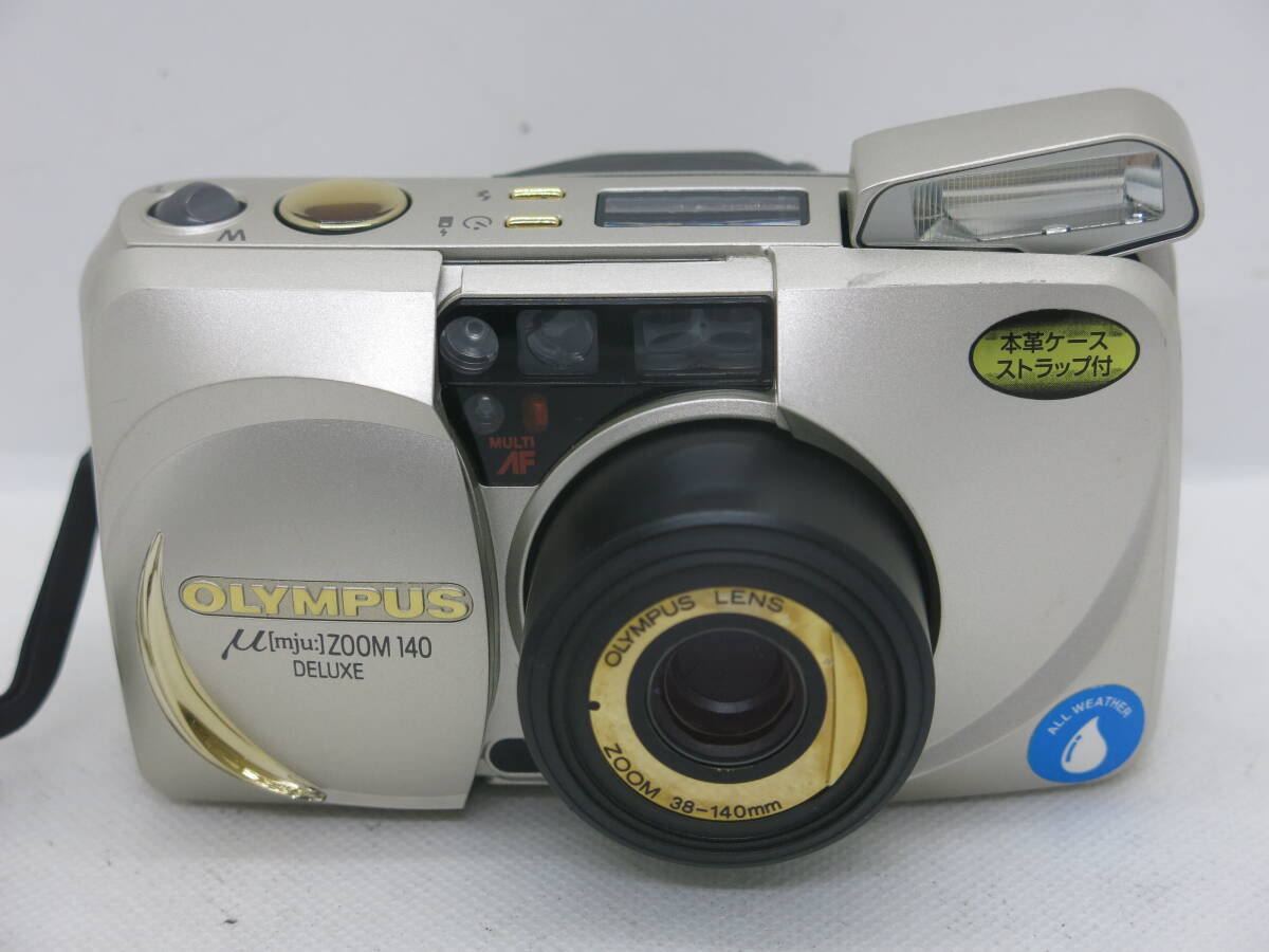 OLYMPUS μ(mju:)ZOOM 140 DELUXE compact пленка камера OLYMPUS LENS ZOOM 38-140mm [KHG004]