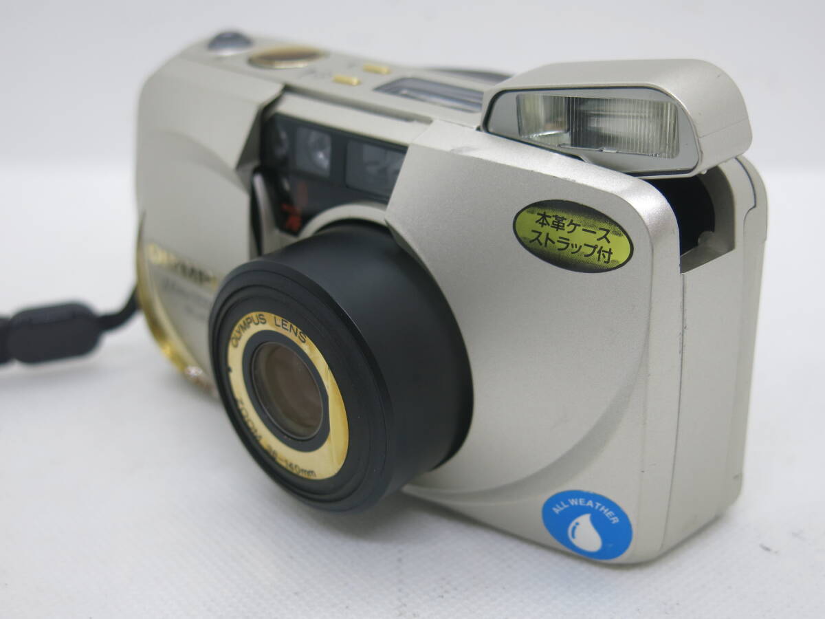 OLYMPUS μ(mju:)ZOOM 140 DELUXE compact пленка камера OLYMPUS LENS ZOOM 38-140mm [KHG004]