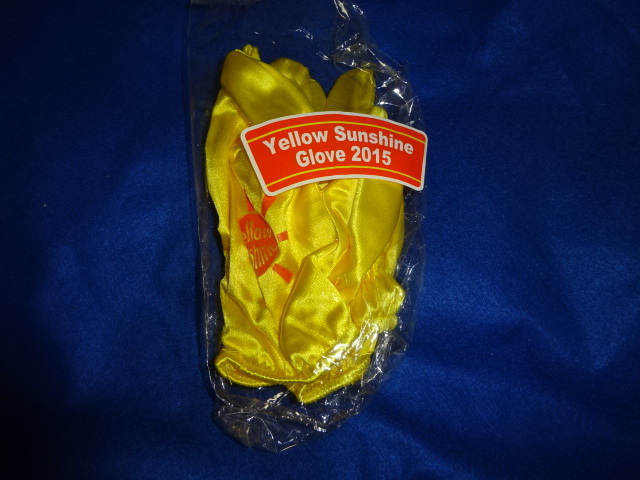 送料185円・棚4■ THE ALFEE 2015 Yellow Sunshine Glove 黄色い手袋 アルフィー_画像3