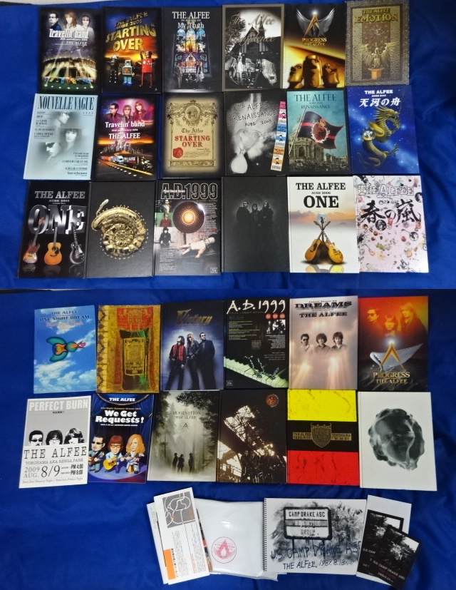 THE ALFEE ジ・アルフィー パンフレット　31冊セット_画像1