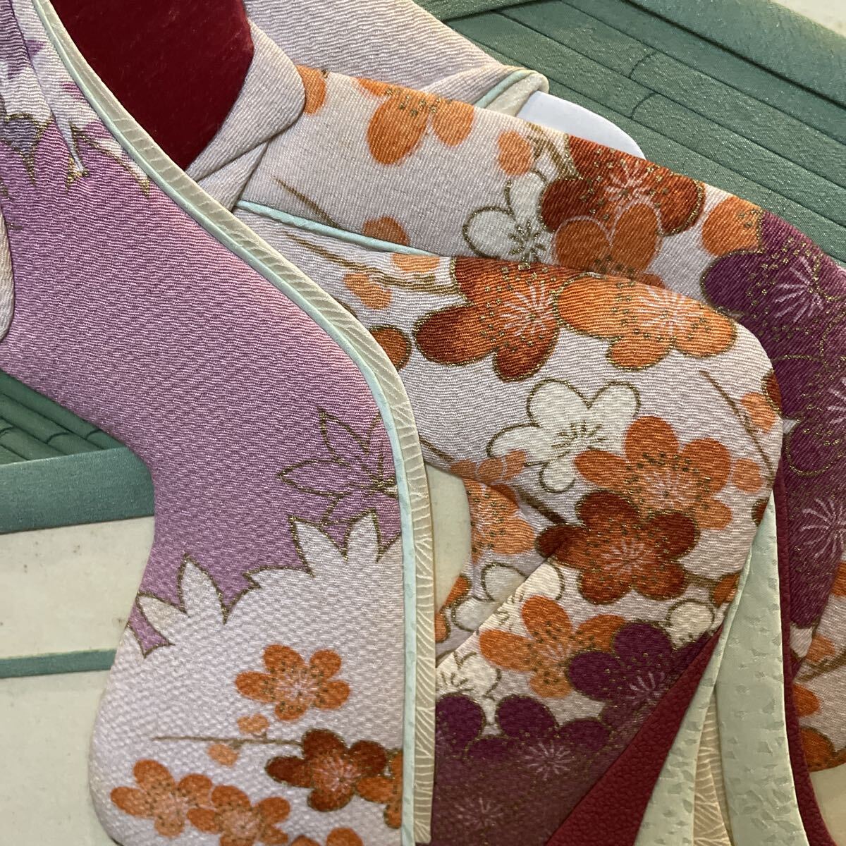 1 иен ~ вдавлено . вдавлено .. интерьер разделительный экран мир смешанные товары panel кимоно японская одежда ширма 