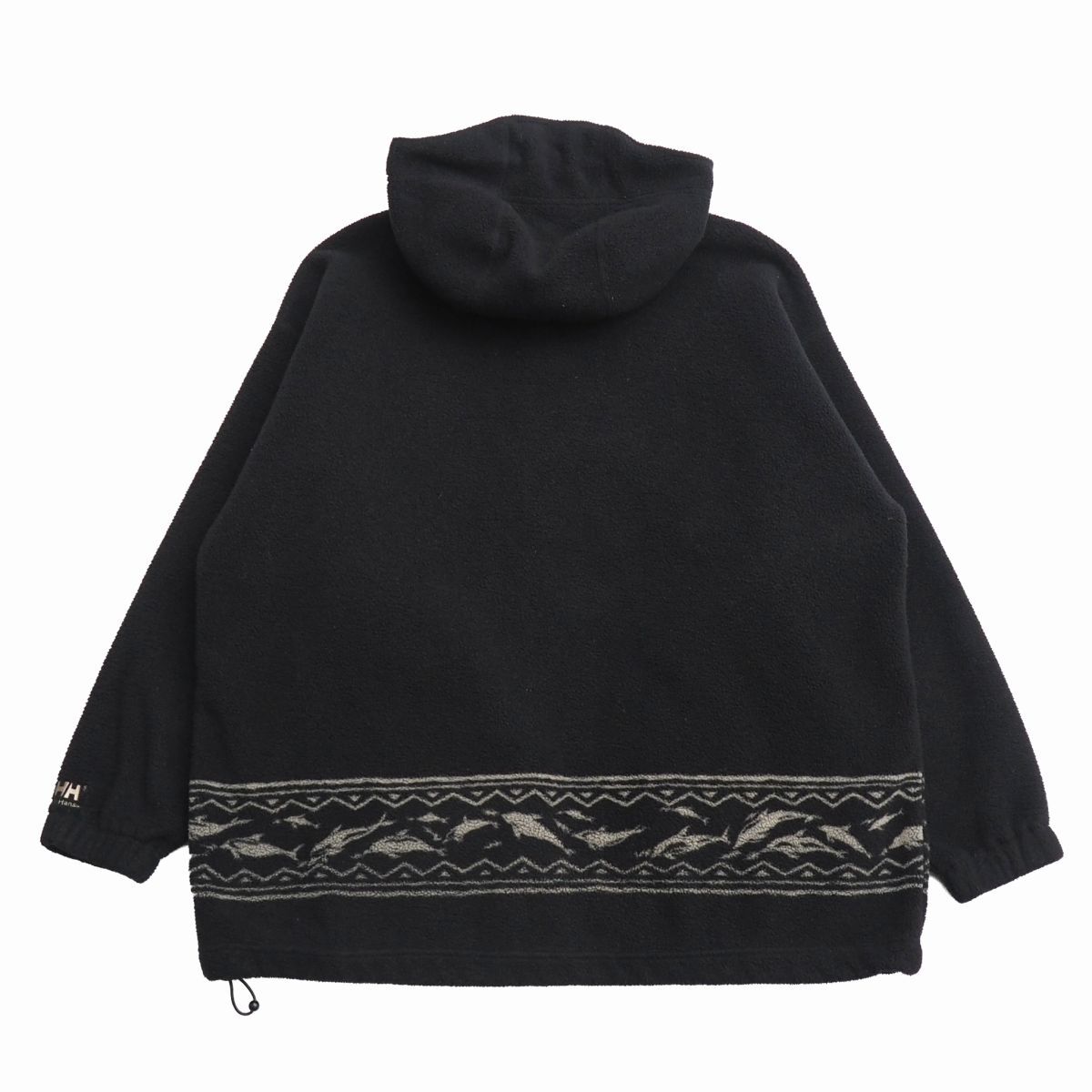 TJ7300+90s*ヴィンテージ*HELLY HANSEN/ヘリーハンセン*メンズLarge*HMA7656*ハーフジップパーカー/フリースジャケット*ブルゾン*イルカ柄_画像2