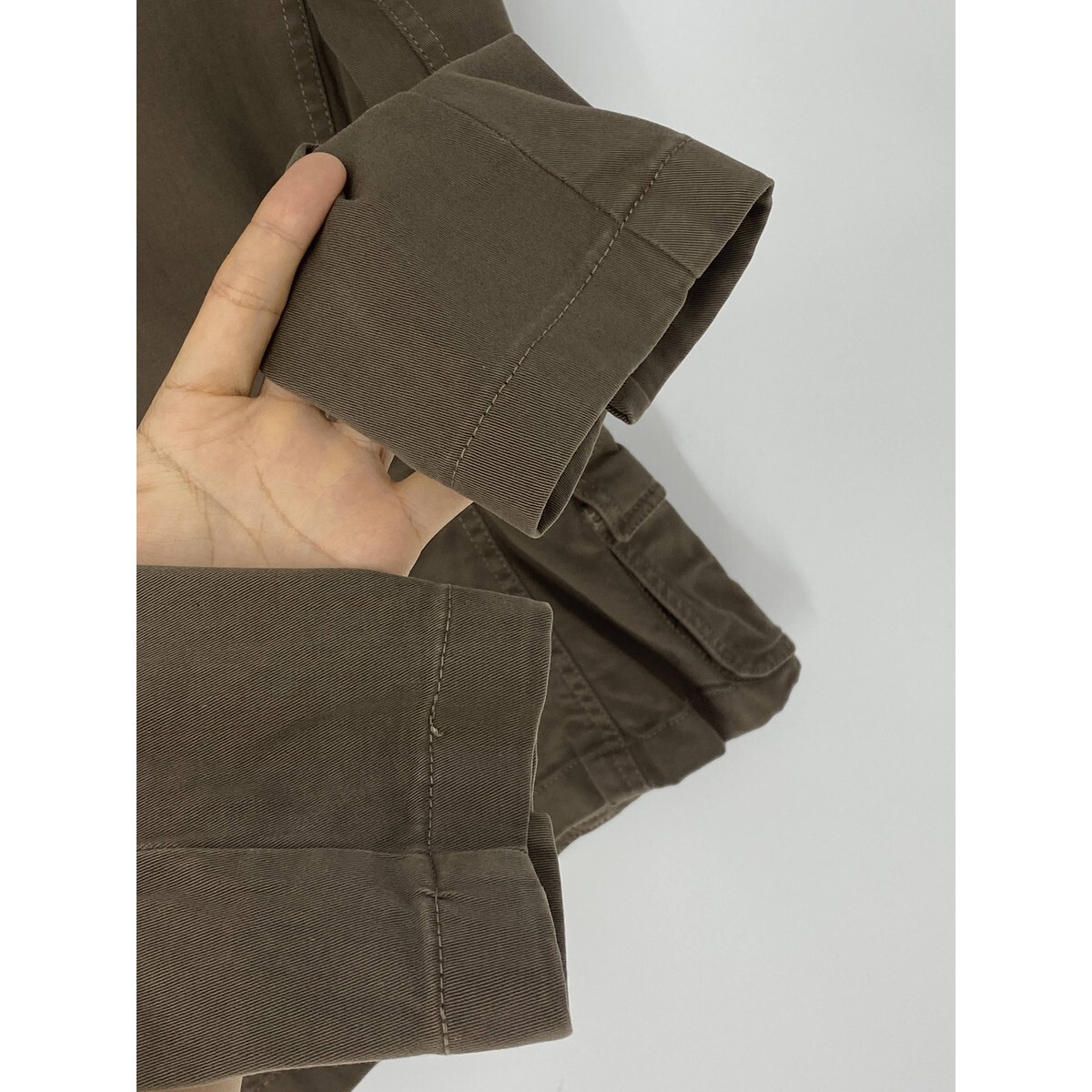 A9393/ превосходный товар весна лето MAXMARA WEEKEND LINE Max Mara хлопок выполненный в строгом стиле милитари Work жакет 36 M степени чай женский 