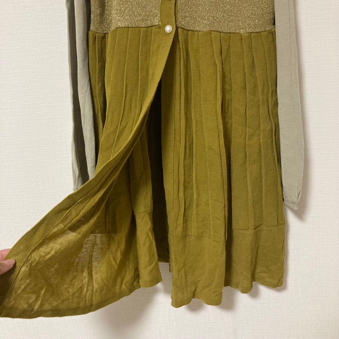 アクシーズファム チュニック 【M】切り替え ドッキング BF2F78_画像5