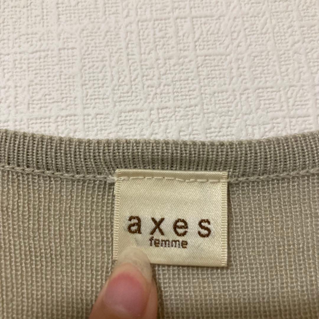 アクシーズファム チュニック 【M】切り替え ドッキング BF2F78_画像7