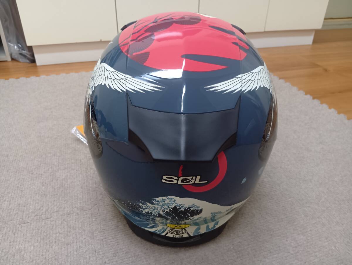 SOL SF-2M картина в жанре укиё XXL редкий * померить только * почти новый товар 