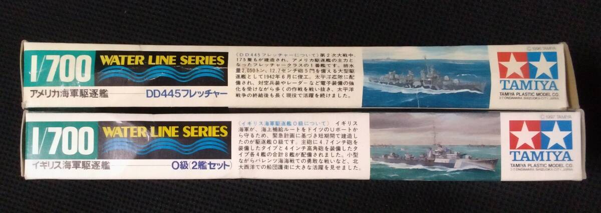 [ есть перевод ] Tamiya 1/700 шкала fre коричневый -O Class вода линия серии пластиковая модель America военно-морской флот Англия военно-морской флот 2 вид SET