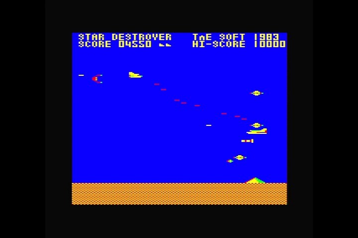 【起動確認済み】NEC PC-6001 スターデストロイヤー カセットテープ版 テープのみ ティーアンドイーソフト_画像3