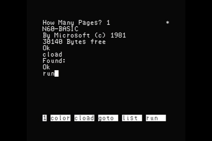 【起動確認済み】NEC PC-6001 スターデストロイヤー カセットテープ版 テープのみ ティーアンドイーソフト_画像6