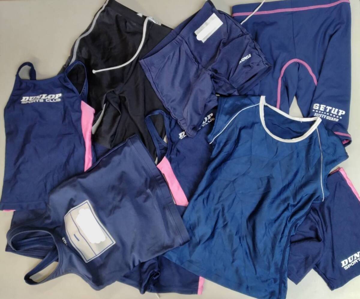 【R1182】女子競泳水着　セパレートタイプ　バラ10点_画像1