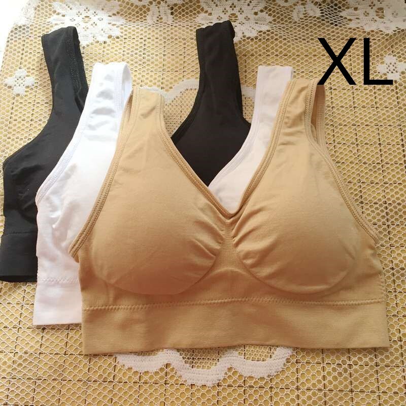 ジニエブラ ベーシックカラー XL サイズ 3枚セット ノンワイヤー スポブラ スポーツブラ ナイトブラ マタニティー ジニエ genie bra ブラ_画像1