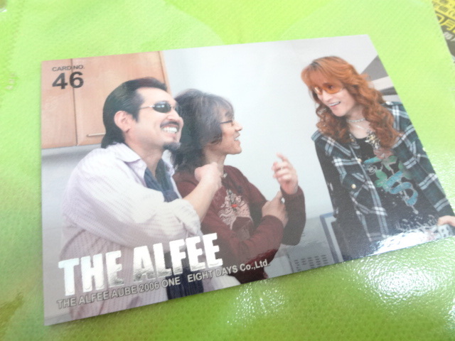 THE ALFEE 2006 トレカ 46番 桜井さん 坂崎さん 高見沢さん_画像1