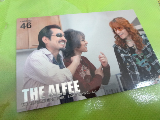THE ALFEE 2006 トレカ 46番 桜井さん 坂崎さん 高見沢さん_画像3
