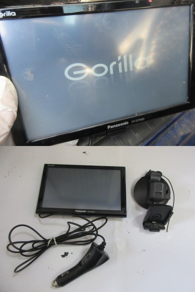 送料無料★　パナソニック SSDポータブルカーナビ CN-GP740D　ドライヴレコーダー　ＳＤカード付属なし　　管番012025_画像1