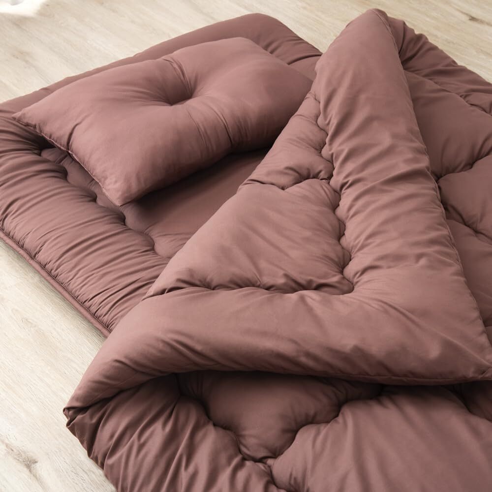  Brown цвет шкаф. gen futon комплект одиночный 4 позиций комплект [ высокая плотность . хлопок три слой матрац ] антибактериальный дезодорация защита от плесени ...