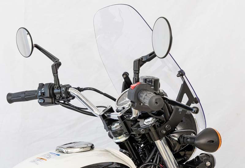 キジマ メグロS1 W230 カワサキ スクリーンキット ポリカーボネート製 305-484_画像4