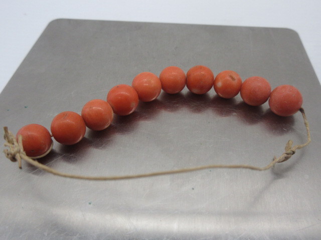  украшения книга@.. времена произведение [ красный .... шар аксессуары 10 полосный шар . декоративная шпилька ] коралл 9mm масса итого 8.6g