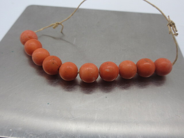  украшения книга@.. времена произведение [ красный .... шар аксессуары 10 полосный шар . декоративная шпилька ] коралл 9mm масса итого 8.6g