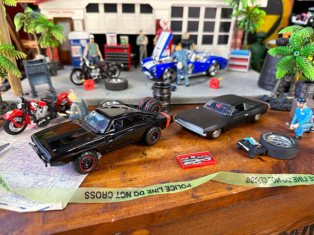 Jada фильм The Fast and The Furious миникар 2 шт. 1/32 ( Dodge Charger R/T&1968 год Dodge Charger широкий ) праздник 