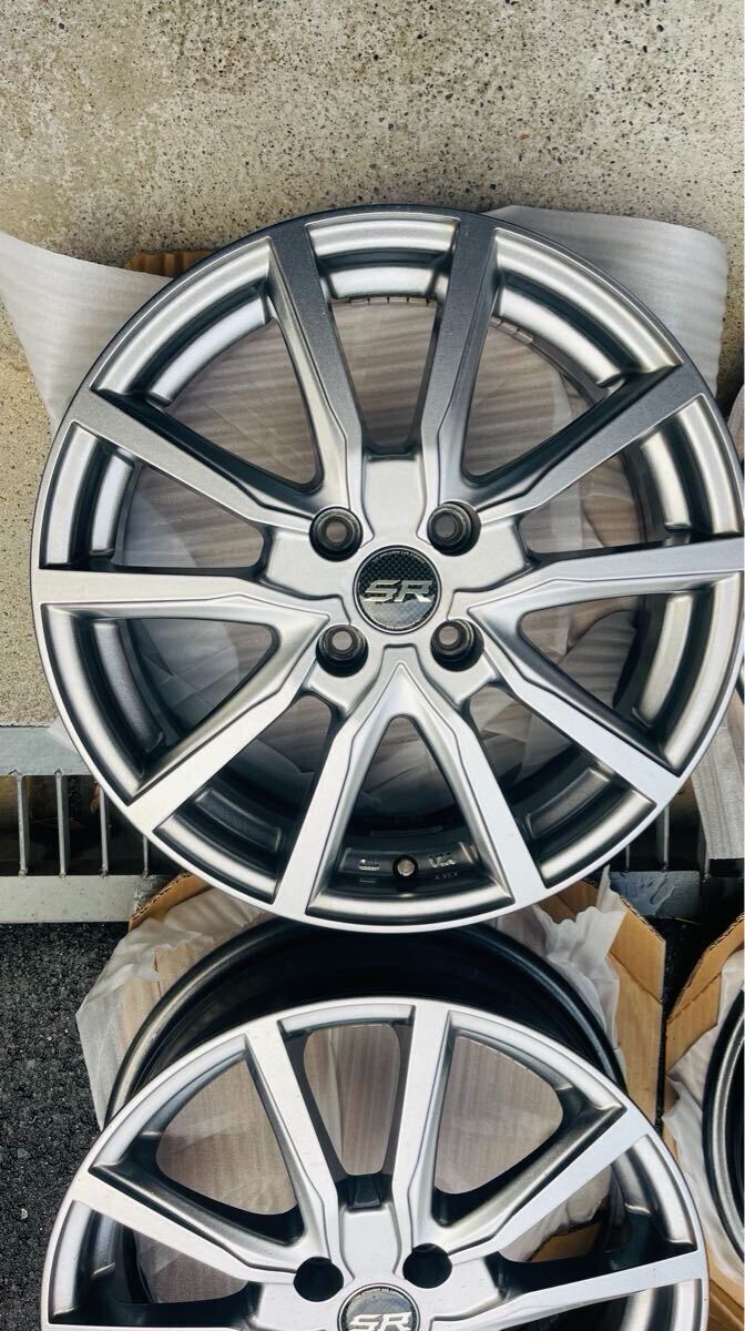  Toyota laiz Rocky 16×6J+40 PCD100 4H SR легкосплавные колесные диски 4 шт. комплект прекрасный товар HV машина не возможно 16 -дюймовые легкосплавные алюминиевые литые диски 